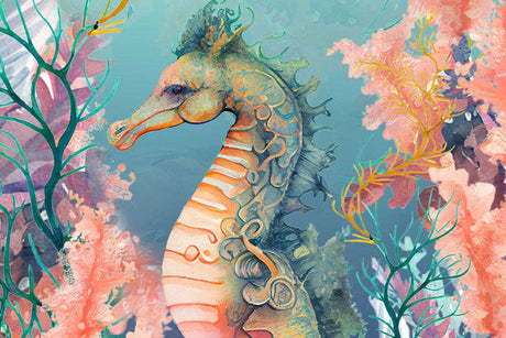 Seahorse - Marine Life Mini Puzzle | Micro Puzzles - Mini Jigsaw Puzzles - The Puzzle Center