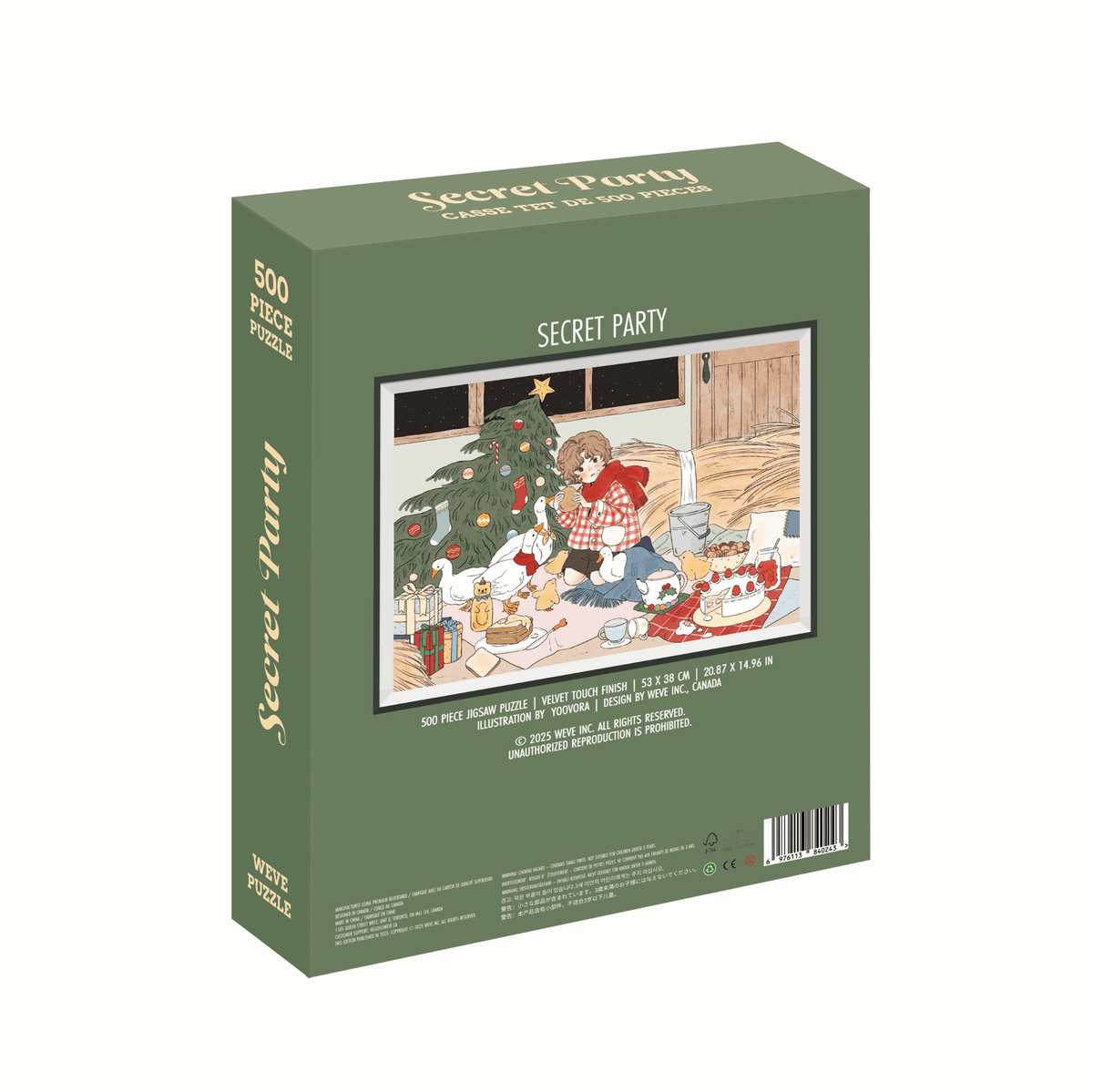 Secret Party 500 Piece Jigsaw Puzzle | WEVE - Jigsaw Puzzles - The Puzzle Center