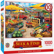 Seek & Find - Market Square 1000 Piece Jigsaw Puzzle - Masterpieces Puzzles - Jigsaw Puzzles - The Puzzle Center