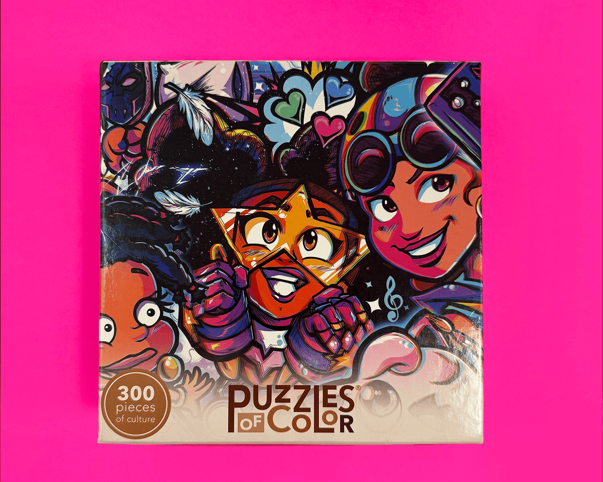 Selfie Slumber Party 300 Piece Jigsaw Puzzle | Puzzles of Color - Jigsaw Puzzles - The Puzzle Center