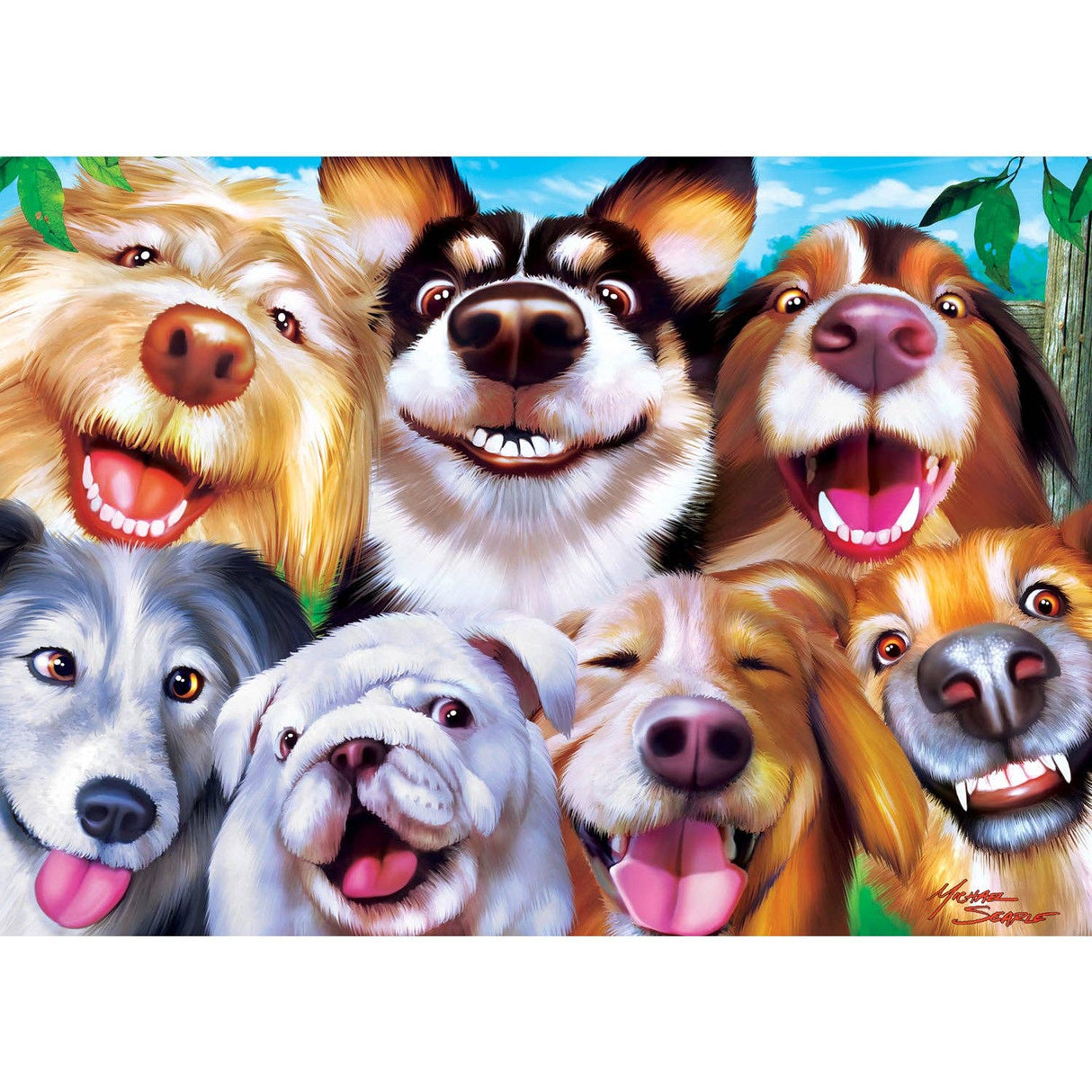 Selfies Say Treats! 500 Piece Puzzle by Masterpieces Puzzles - Masterpieces Puzzles - Jigsaw Puzzles - The Puzzle Center