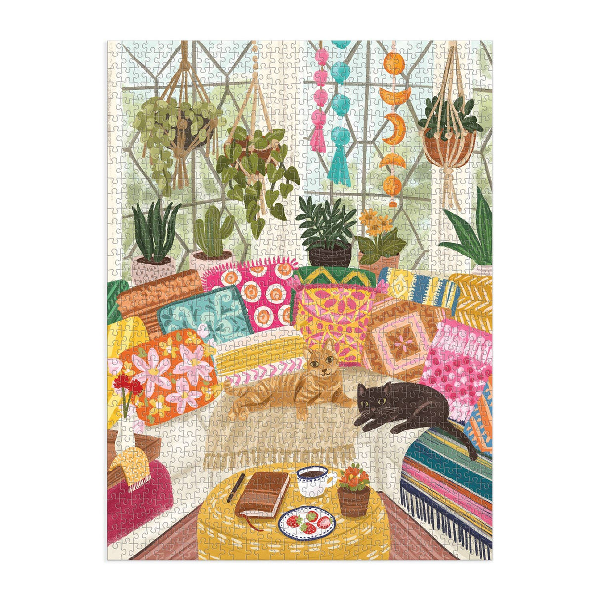 Serenity Meow 1000 Piece Puzzle by Galison - Galison - Jigsaw Puzzles - The Puzzle Center -