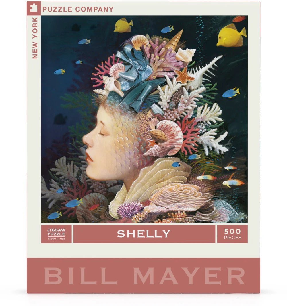 Shelly 500 Piece Jigsaw Puzzle | New York Puzzle Company - Jigsaw Puzzles - The Puzzle Center