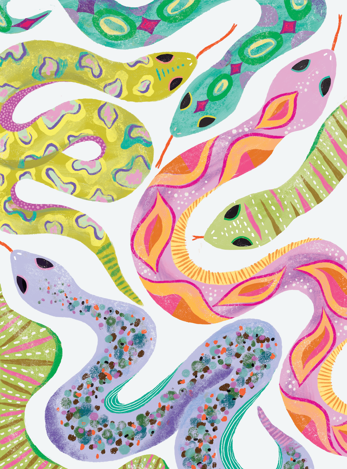 Slithering Snakes 1000 Piece Puzzle by Puzzlefolk - Puzzlefolk - Jigsaw Puzzles - The Puzzle Center