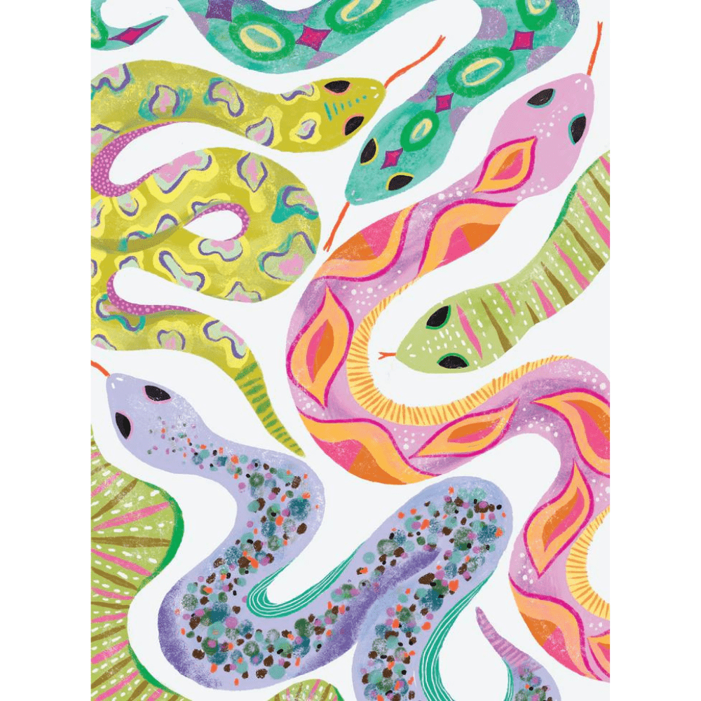 Slithering Snakes 1000 Piece Puzzle by Puzzlefolk - Puzzlefolk - Jigsaw Puzzles - The Puzzle Center