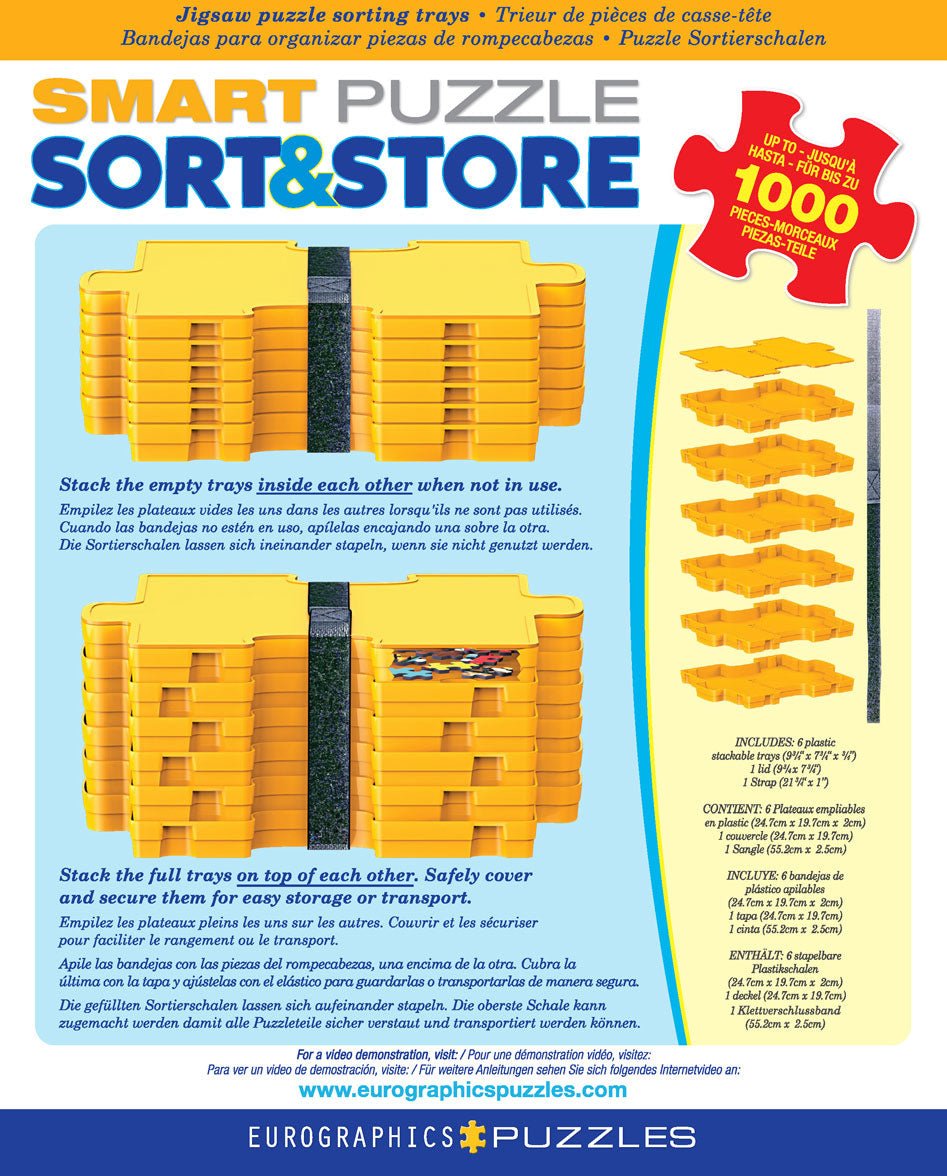 Smart-Puzzle Sort & Store | Eurographics - Puzzle Accessories - The Puzzle Center