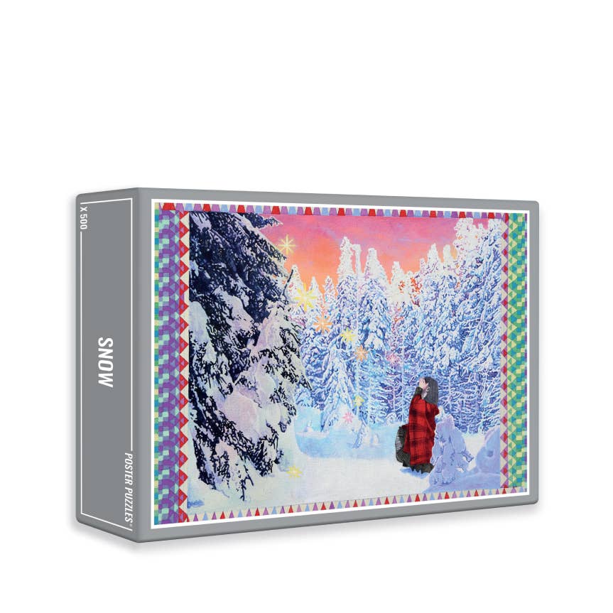 Snow 500 Piece Jigsaw Puzzle | Cloudberries - Jigsaw Puzzles - The Puzzle Center