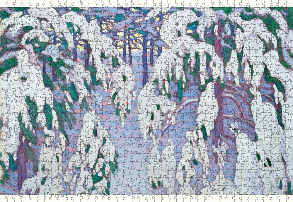 Snow Fantasy 1000 - Piece Jigsaw Puzzle by Pomegranate - Lawren S. Harris Art - Pomegranate - Jigsaw Puzzles - The Puzzle Center -
