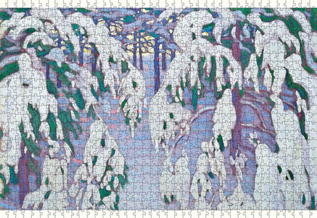 Snow Fantasy 1000 - Piece Jigsaw Puzzle by Pomegranate - Lawren S. Harris Art - Pomegranate - Jigsaw Puzzles - The Puzzle Center -