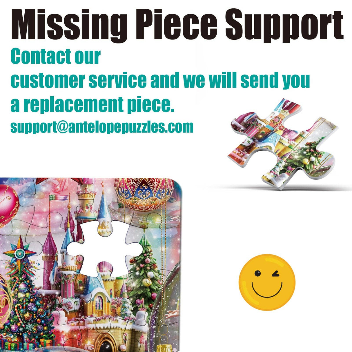 Snow Globe Dreams 1000 Piece Jigsaw Puzzle | Antelope Puzzle - Jigsaw Puzzles - The Puzzle Center
