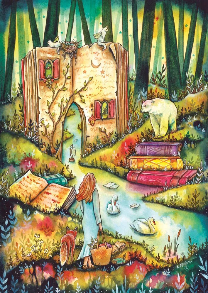 So Many Chapters 1000 Piece Jigsaw Puzzle | Magnolia - Jigsaw Puzzles - The Puzzle Center