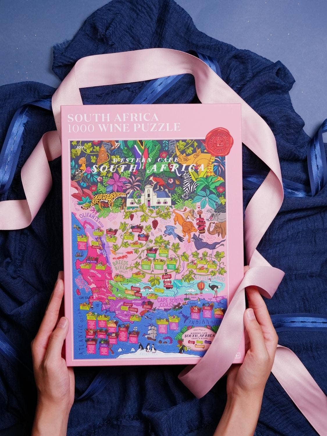 South Africa Wine 1000 Piece Jigsaw Puzzle | Water & Wines - Jigsaw Puzzles - The Puzzle Center