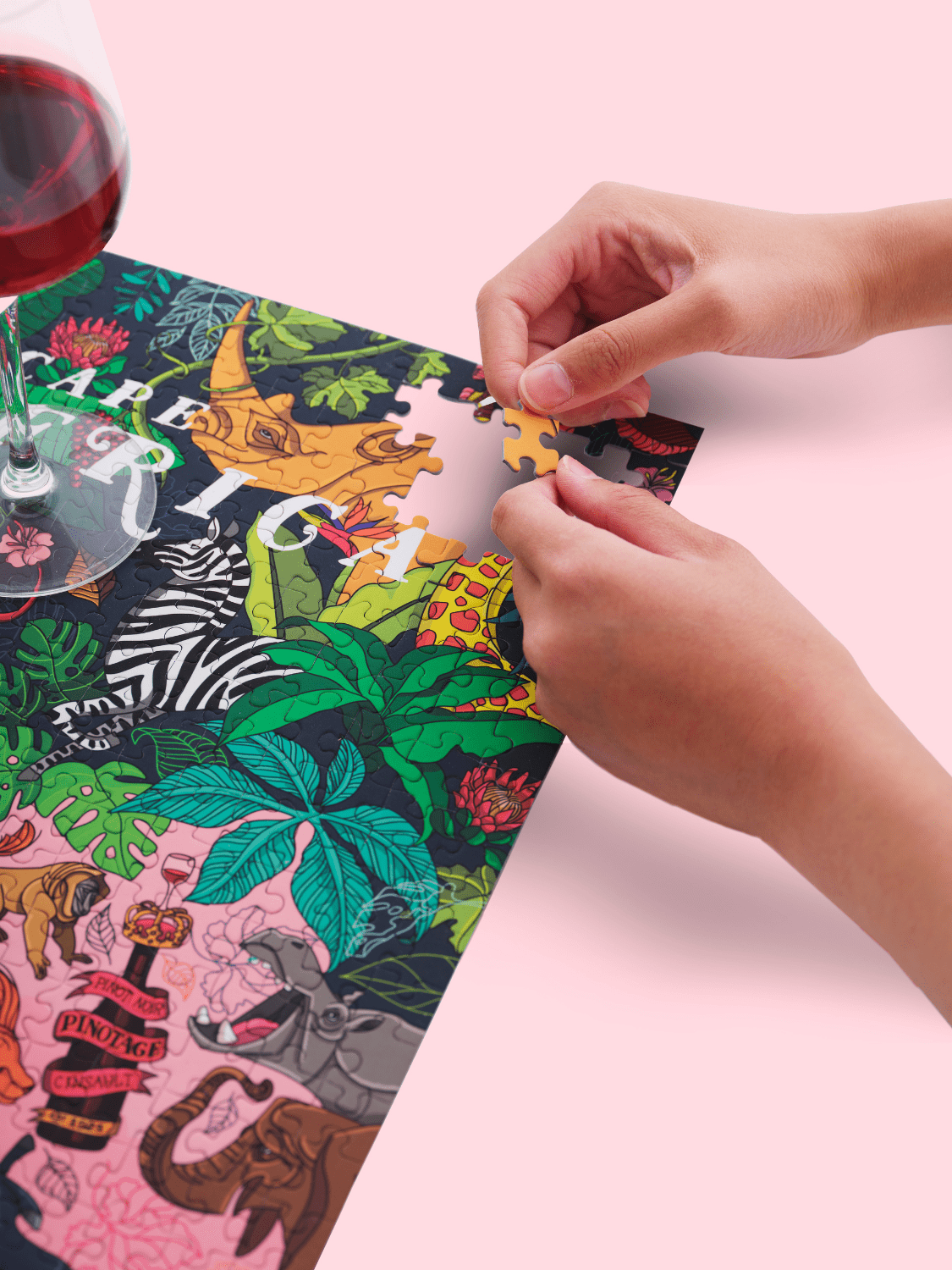 South Africa Wine 1000 Piece Jigsaw Puzzle | Water & Wines - Jigsaw Puzzles - The Puzzle Center