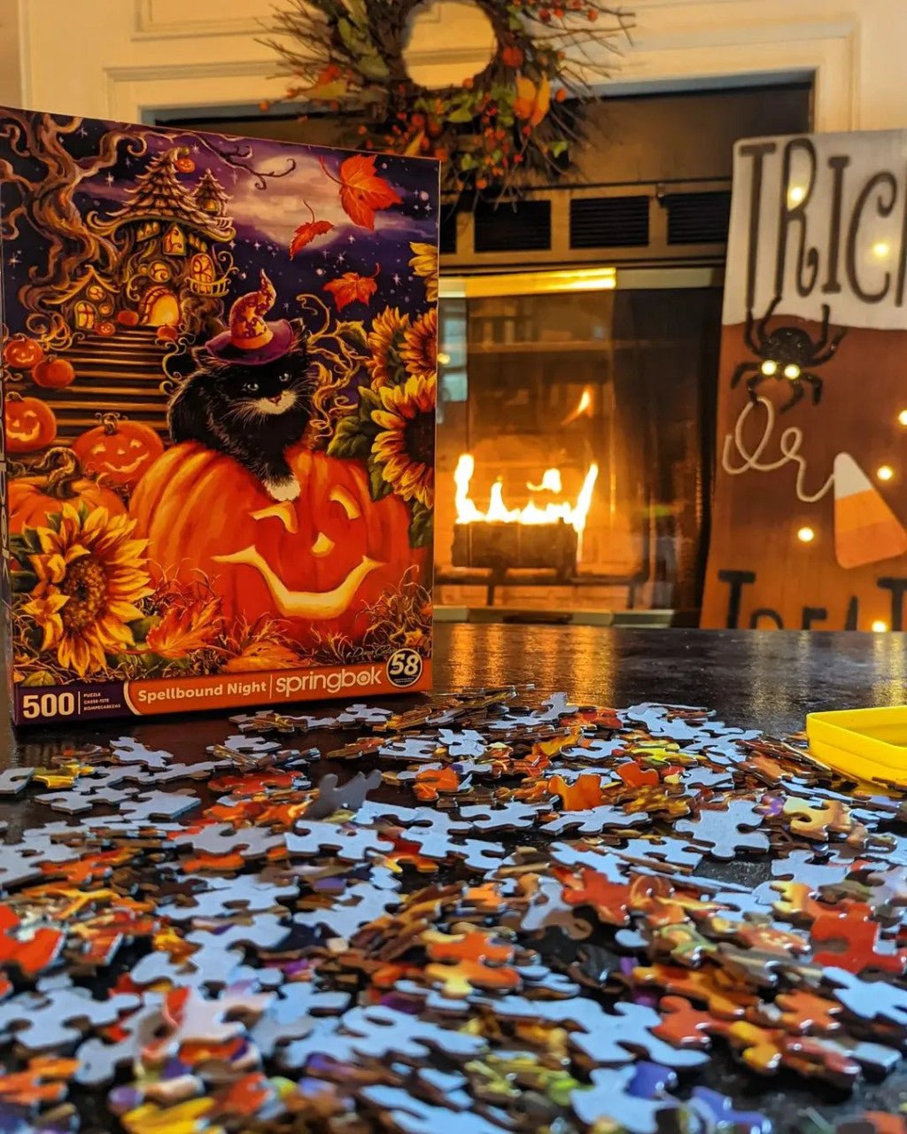 Spellbound Night 500 Piece Jigsaw Puzzle | Springbok Puzzles - Springbok Puzzles - Jigsaw Puzzles - The Puzzle Center