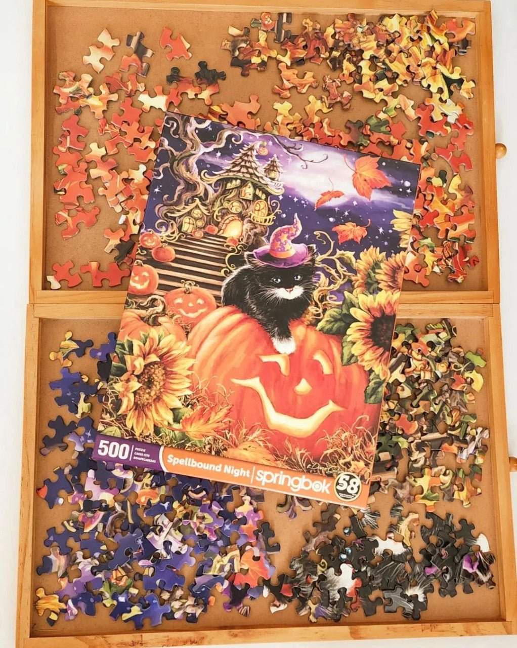Spellbound Night 500 Piece Jigsaw Puzzle | Springbok Puzzles - Springbok Puzzles - Jigsaw Puzzles - The Puzzle Center