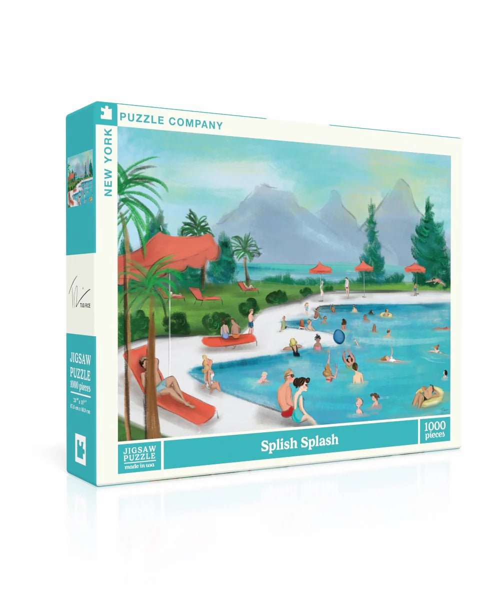 Splish Splash 1000 Piece Jigsaw Puzzle | New York Puzzle Company - Jigsaw Puzzles - The Puzzle Center