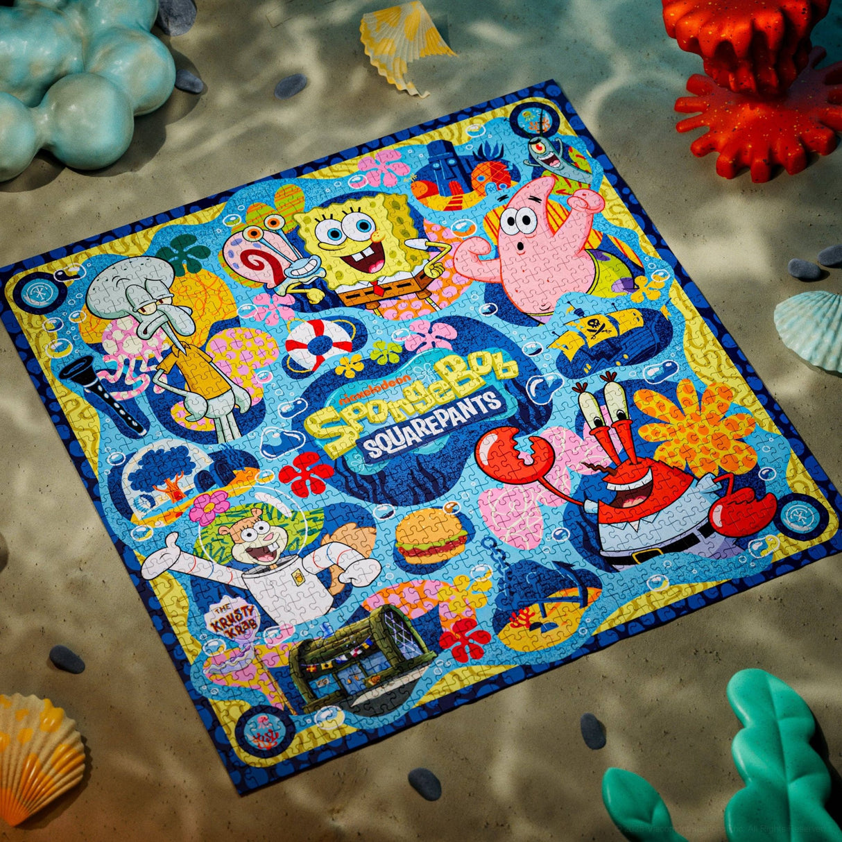 SpongeBob SquarePants 1000 Piece Jigsaw Puzzle | Theory11 - Jigsaw Puzzles - The Puzzle Center