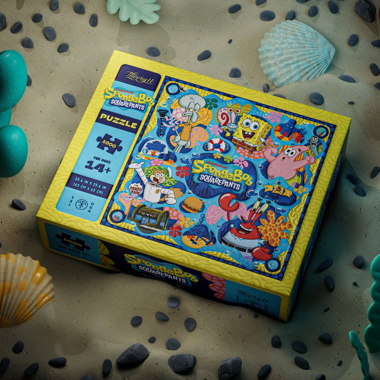 SpongeBob SquarePants 1000 Piece Jigsaw Puzzle | Theory11 - Jigsaw Puzzles - The Puzzle Center