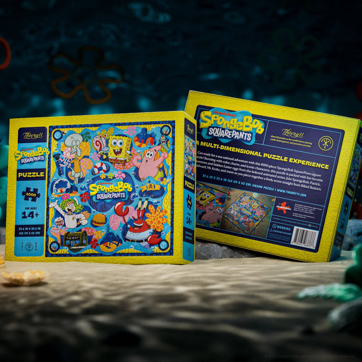 SpongeBob SquarePants 1000 Piece Jigsaw Puzzle | Theory11 - Jigsaw Puzzles - The Puzzle Center