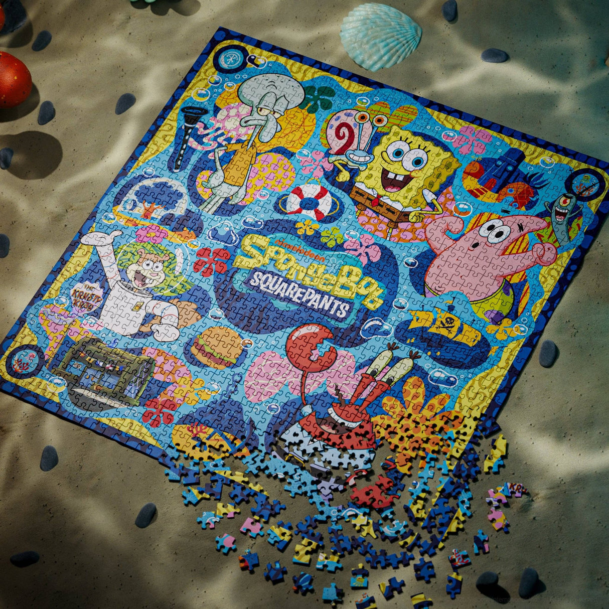 SpongeBob SquarePants 1000 Piece Jigsaw Puzzle | Theory11 - Jigsaw Puzzles - The Puzzle Center