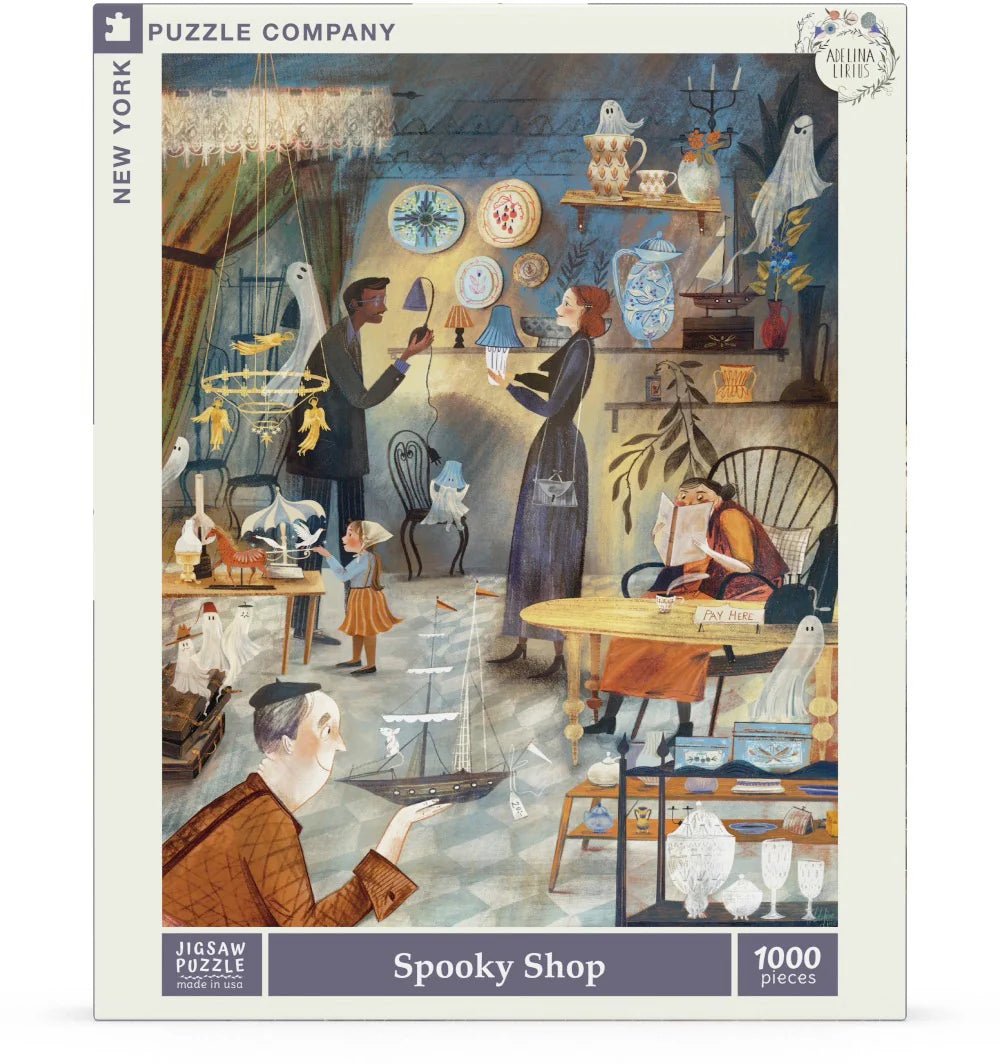 Spooky Shop 1000 Piece Jigsaw Puzzle | New York Puzzle Company - Jigsaw Puzzles - The Puzzle Center