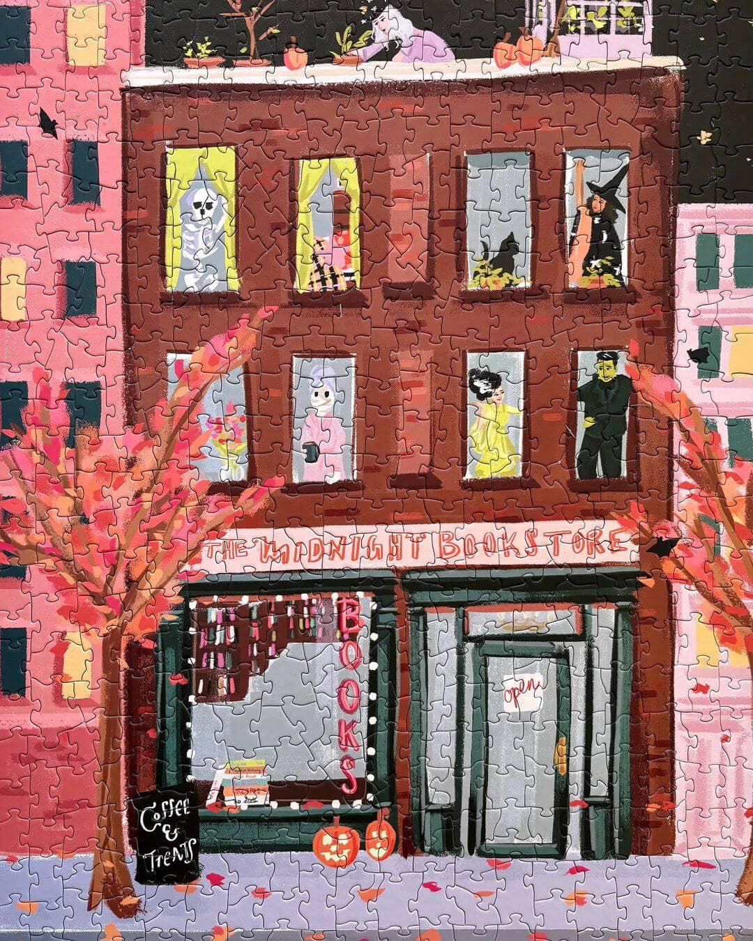 Spooky Street 500 Piece Puzzle | Puzzle Weekend - Jigsaw Puzzles - The Puzzle Center