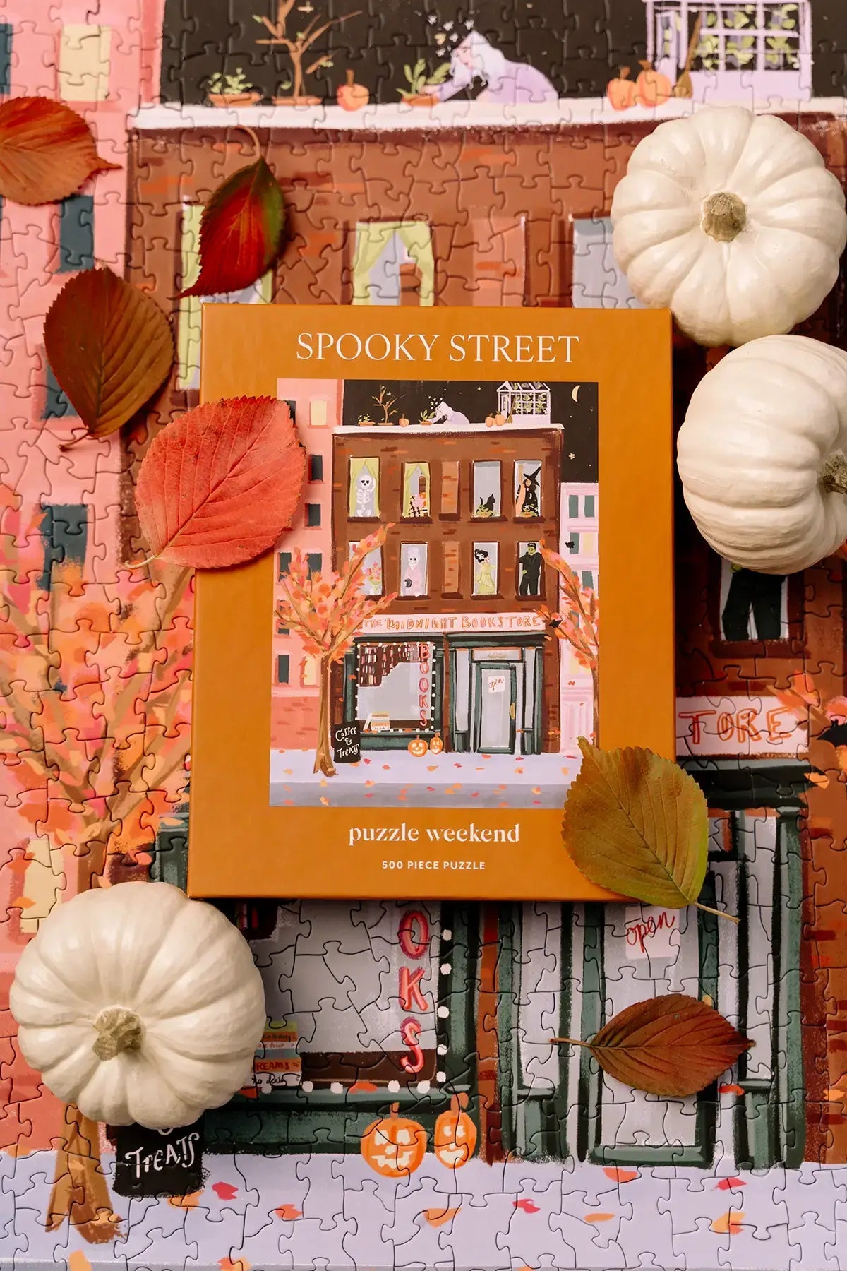 Spooky Street 500 Piece Puzzle | Puzzle Weekend - Jigsaw Puzzles - The Puzzle Center