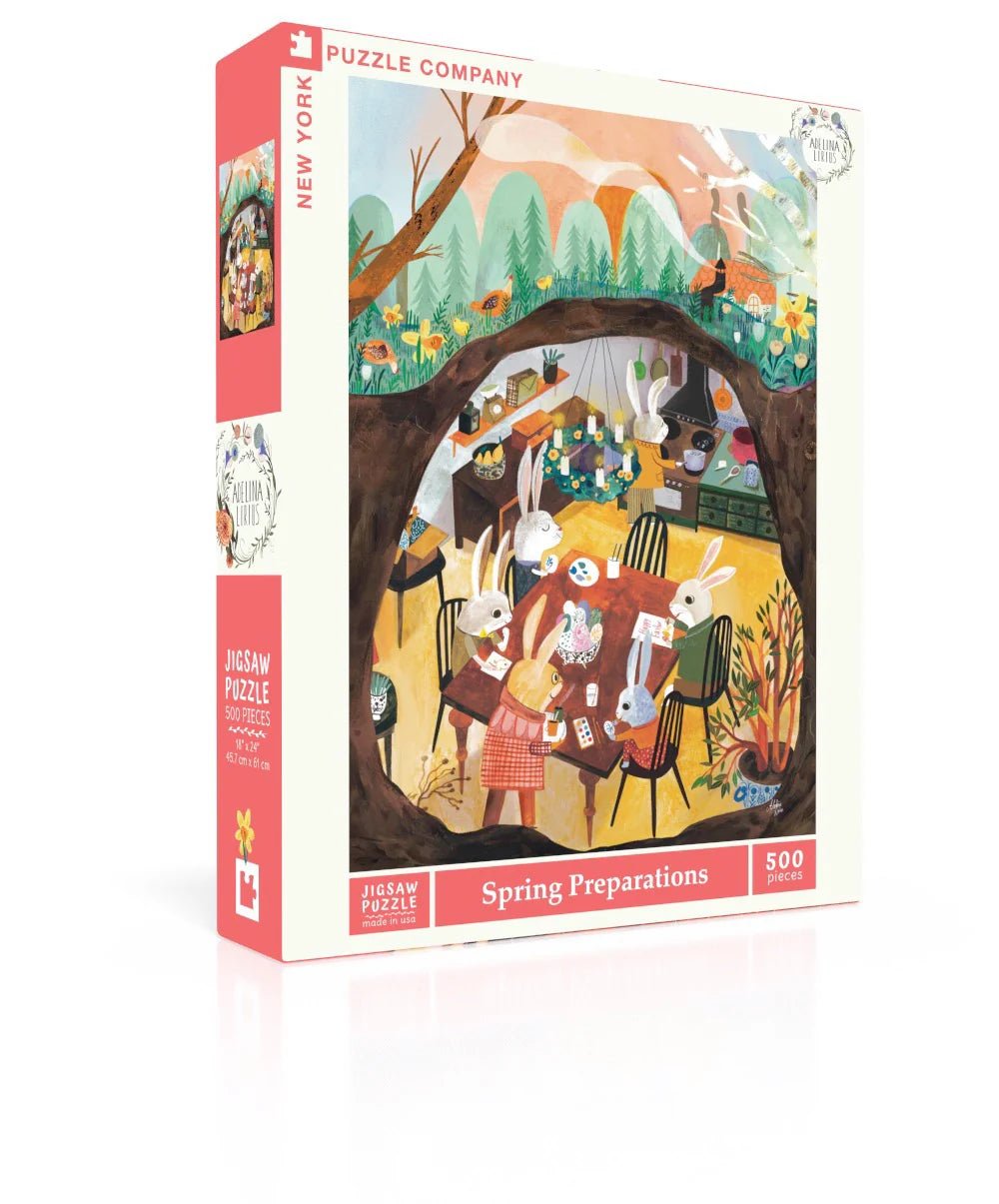 Spring Preparations 500 Piece Jigsaw Puzzle | New York Puzzle Company - Jigsaw Puzzles - The Puzzle Center