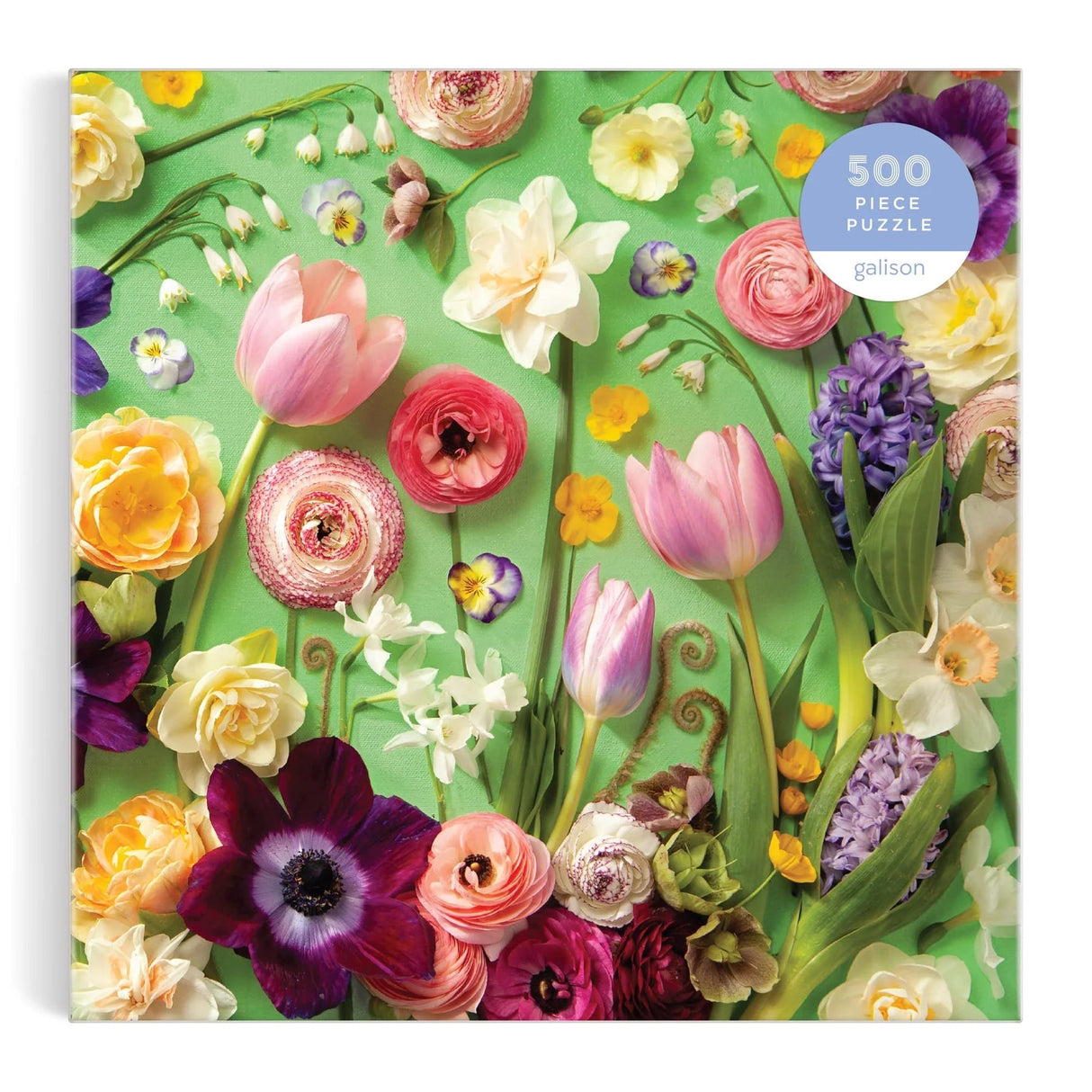 Springtime Petals 500 Piece Jigsaw Puzzle | Galison - Jigsaw Puzzles - The Puzzle Center