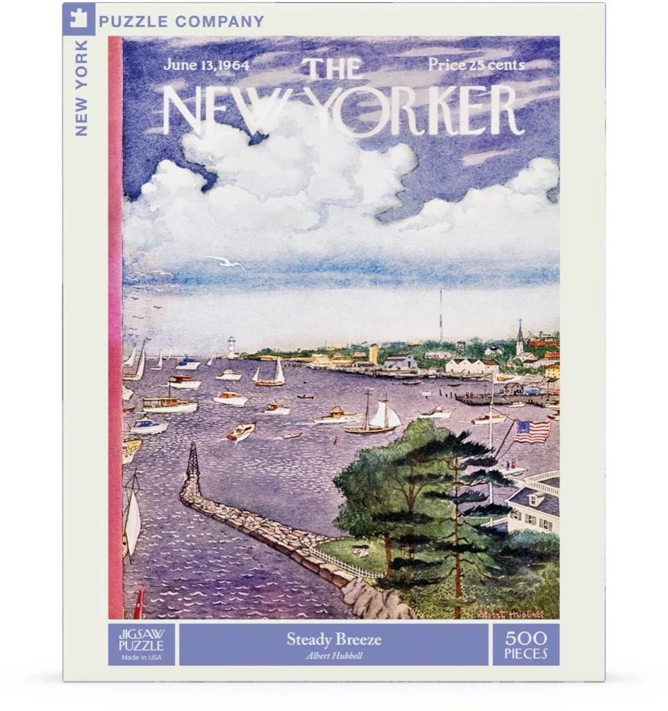 Steady Breeze 500 Piece Jigsaw Puzzle by New York Puzzle Company - New York Puzzle Company - Jigsaw Puzzles - The Puzzle Center -