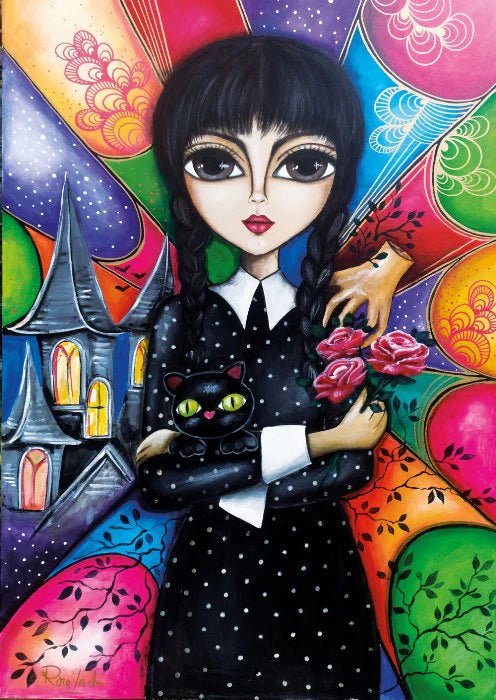 Strange Girl 1000 Piece Jigsaw Puzzle by Magnolia – Romi Lerda Art - Pre - Order - Magnolia - Jigsaw Puzzle - The Puzzle Center -