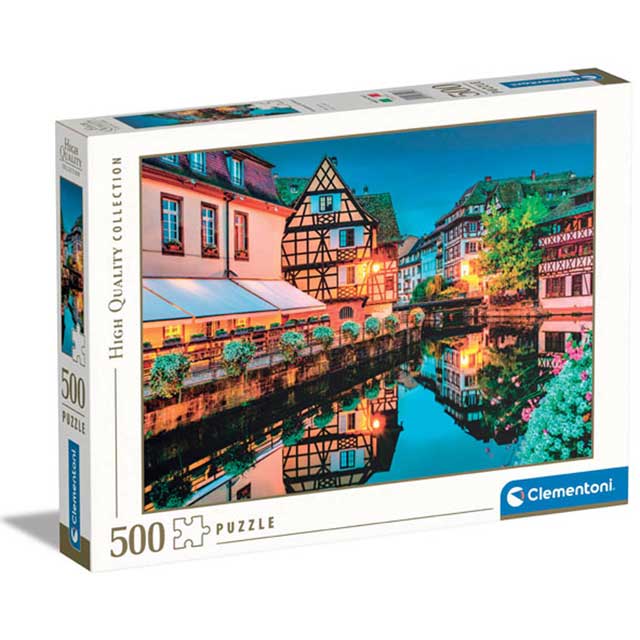 Strasbourg Old Town 500 Piece Jigsaw Puzzle by Clementoni - Clementoni - Jigsaw Puzzles - The Puzzle Center -