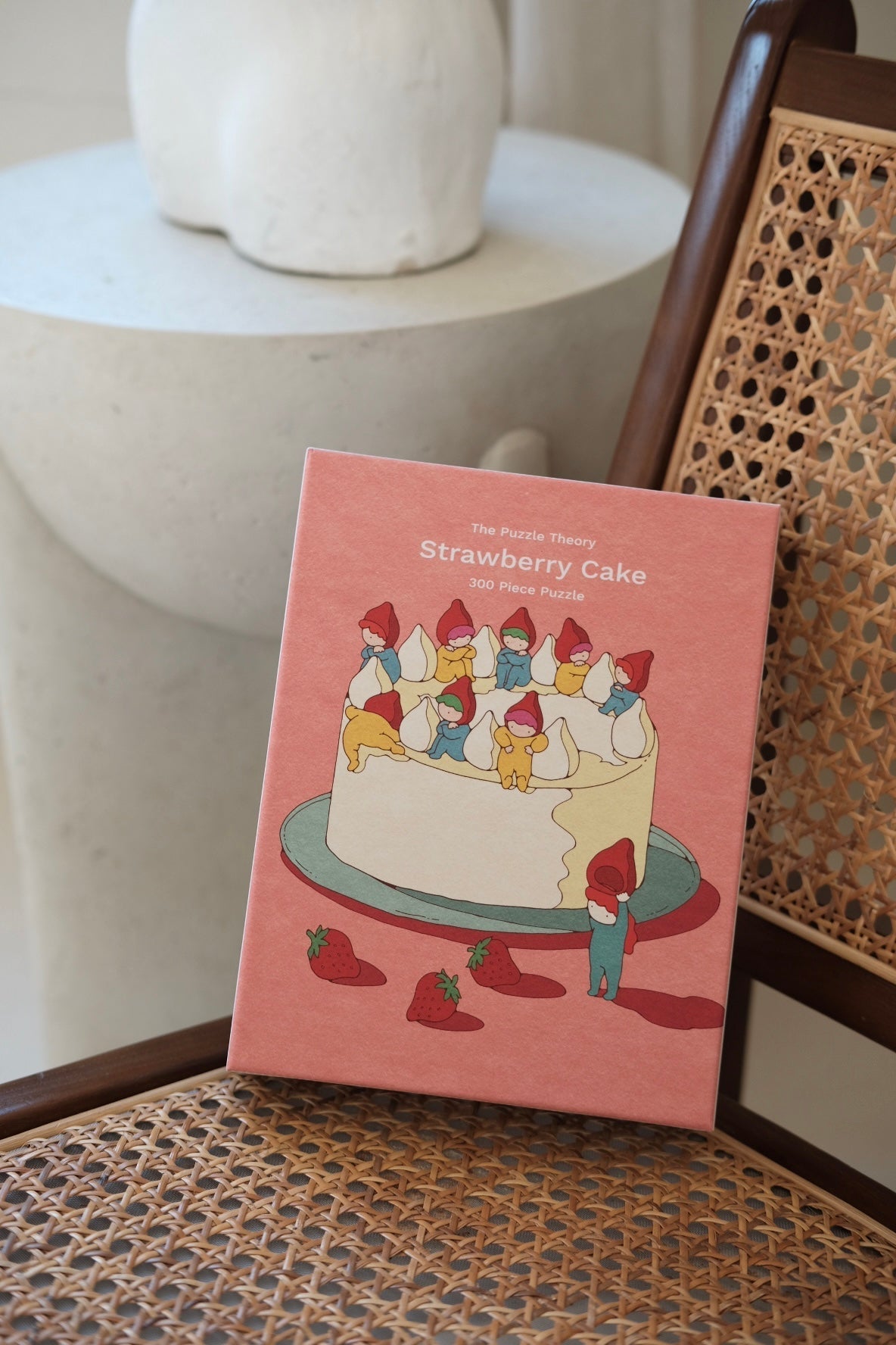 Strawberry Cake 300 Piece Jigsaw Puzzle | The Puzzle Theory - Jigsaw Puzzles - The Puzzle Center