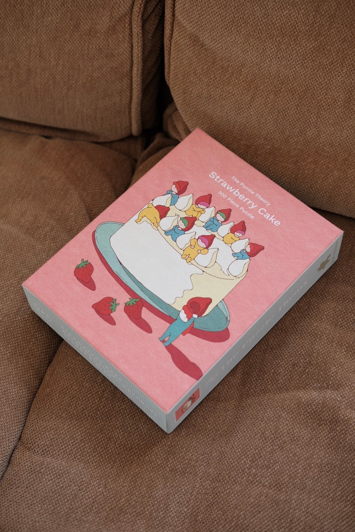Strawberry Cake 300 Piece Jigsaw Puzzle | The Puzzle Theory - Jigsaw Puzzles - The Puzzle Center