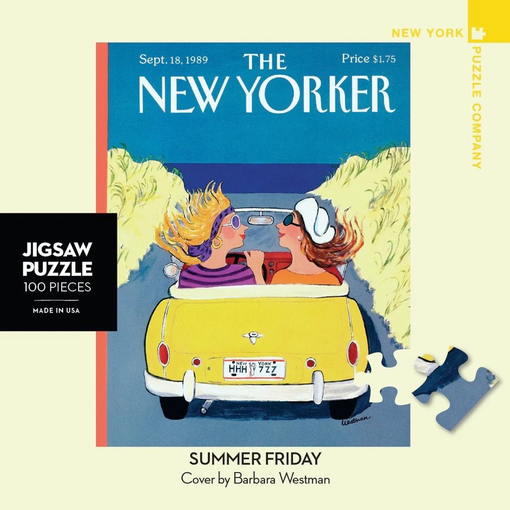 Summer Friday Mini 100 Piece Mini Puzzle by New York Puzzle Company - New York Puzzle Company - Jigsaw Puzzles - The Puzzle Center -