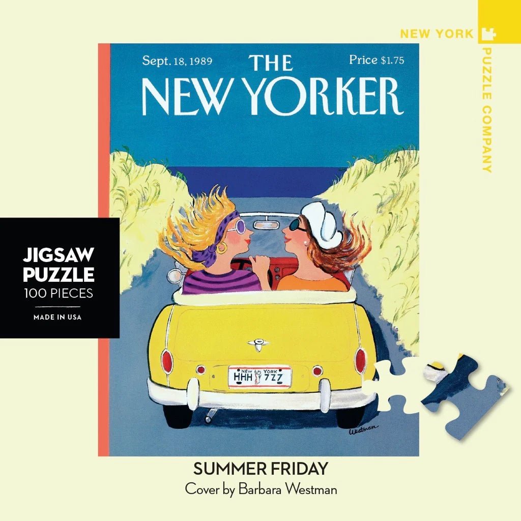 Summer Friday Mini 100 Piece Mini Puzzle by New York Puzzle Company - New York Puzzle Company - Jigsaw Puzzles - The Puzzle Center -