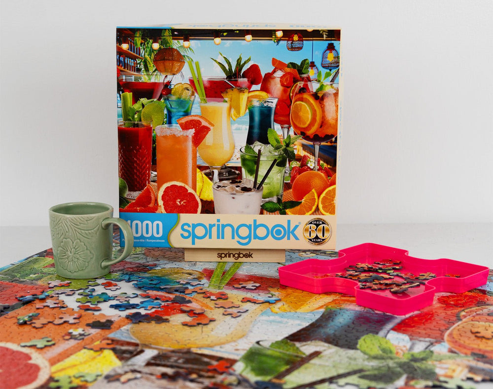 Summer Sips 1000 Piece Jigsaw Puzzle - Limited Release | Springbok Puzzles - Springbok Puzzles - Jigsaw Puzzles - The Puzzle Center