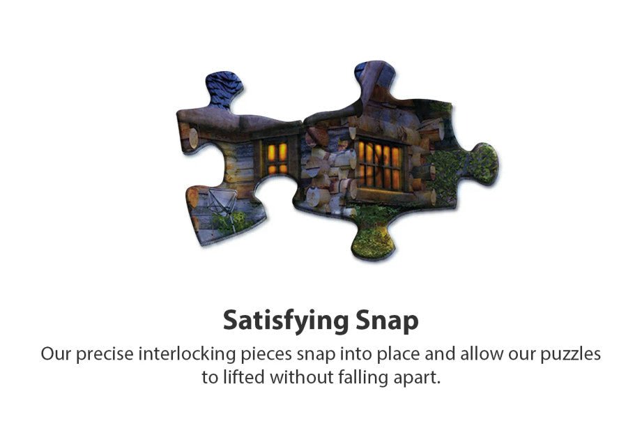 Sun Kissed Cabin 500 Piece Jigsaw Puzzle by Springbok Puzzles - Springbok Puzzles - Jigsaw Puzzles - The Puzzle Center