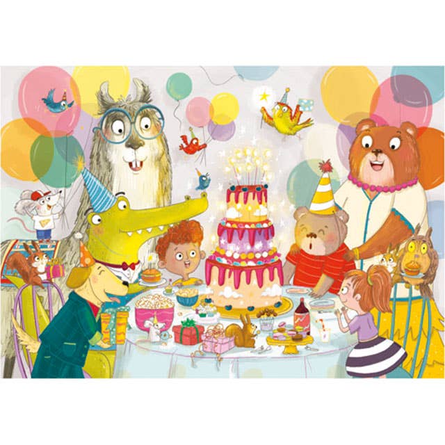 Supercolor Series Happy Birthday 30 Piece Puzzle by Clementoni - Clementoni - Jigsaw Puzzles - The Puzzle Center -