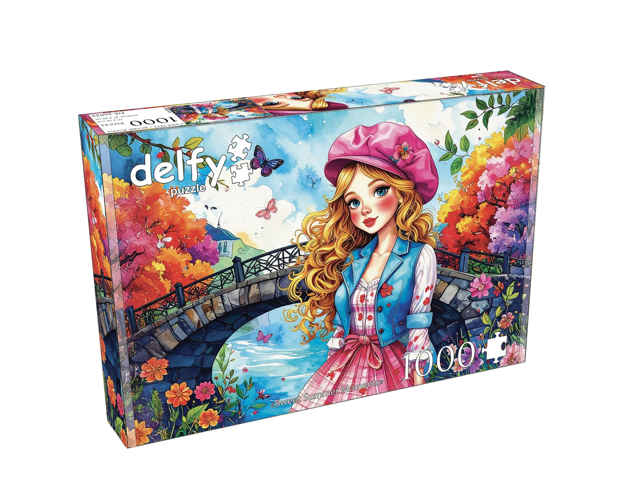 Sweet Summer Moments 1000 Piece Jigsaw Puzzle | Delfy Puzzles - Jigsaw Puzzles - The Puzzle Center