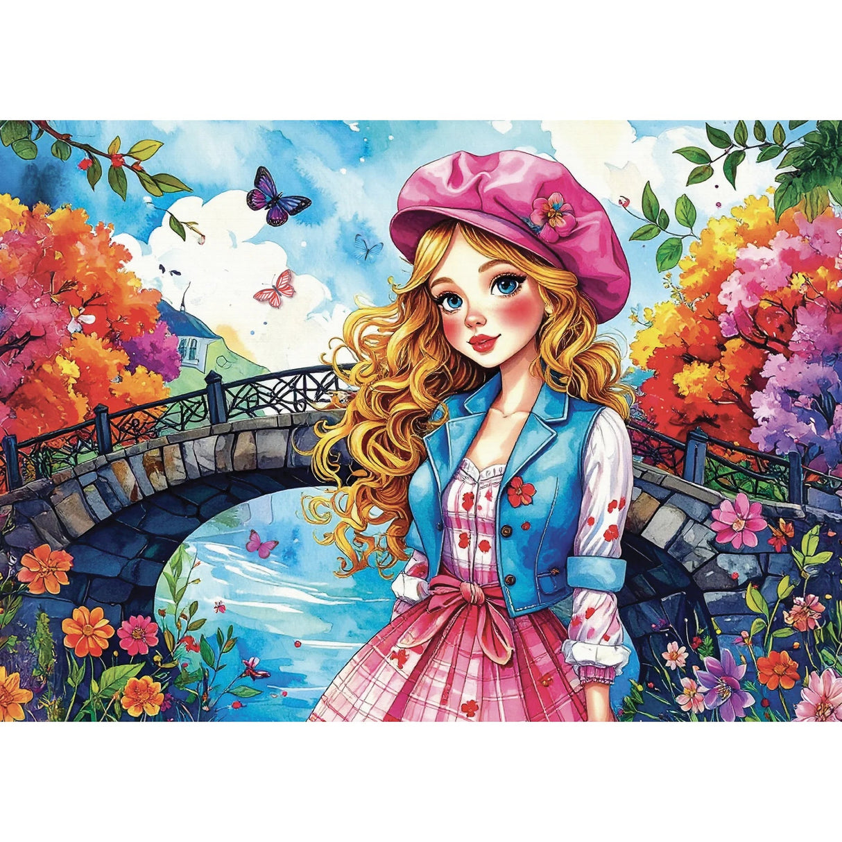 Sweet Summer Moments 1000 Piece Jigsaw Puzzle | Delfy Puzzles - Jigsaw Puzzles - The Puzzle Center