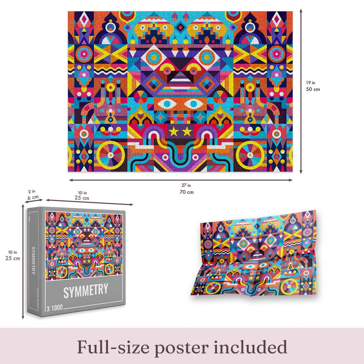 Symmetry 1000 Piece Jigsaw Puzzle | Cloudberries - Jigsaw Puzzles - The Puzzle Center