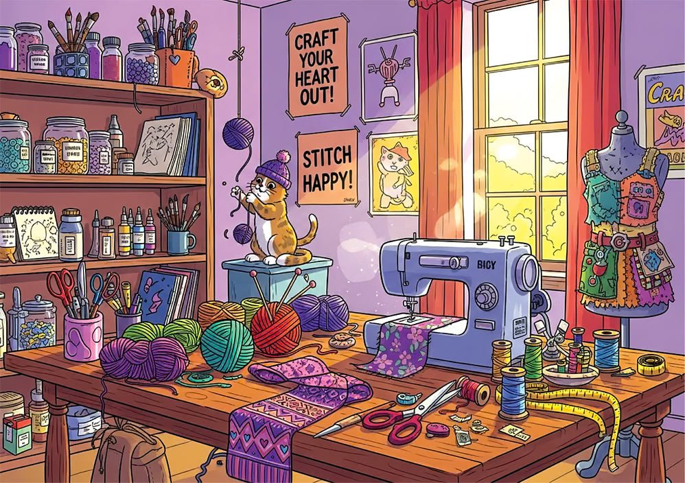 Tailor 1000 Piece Jigsaw Puzzle | Yazz - Jigsaw Puzzles - The Puzzle Center