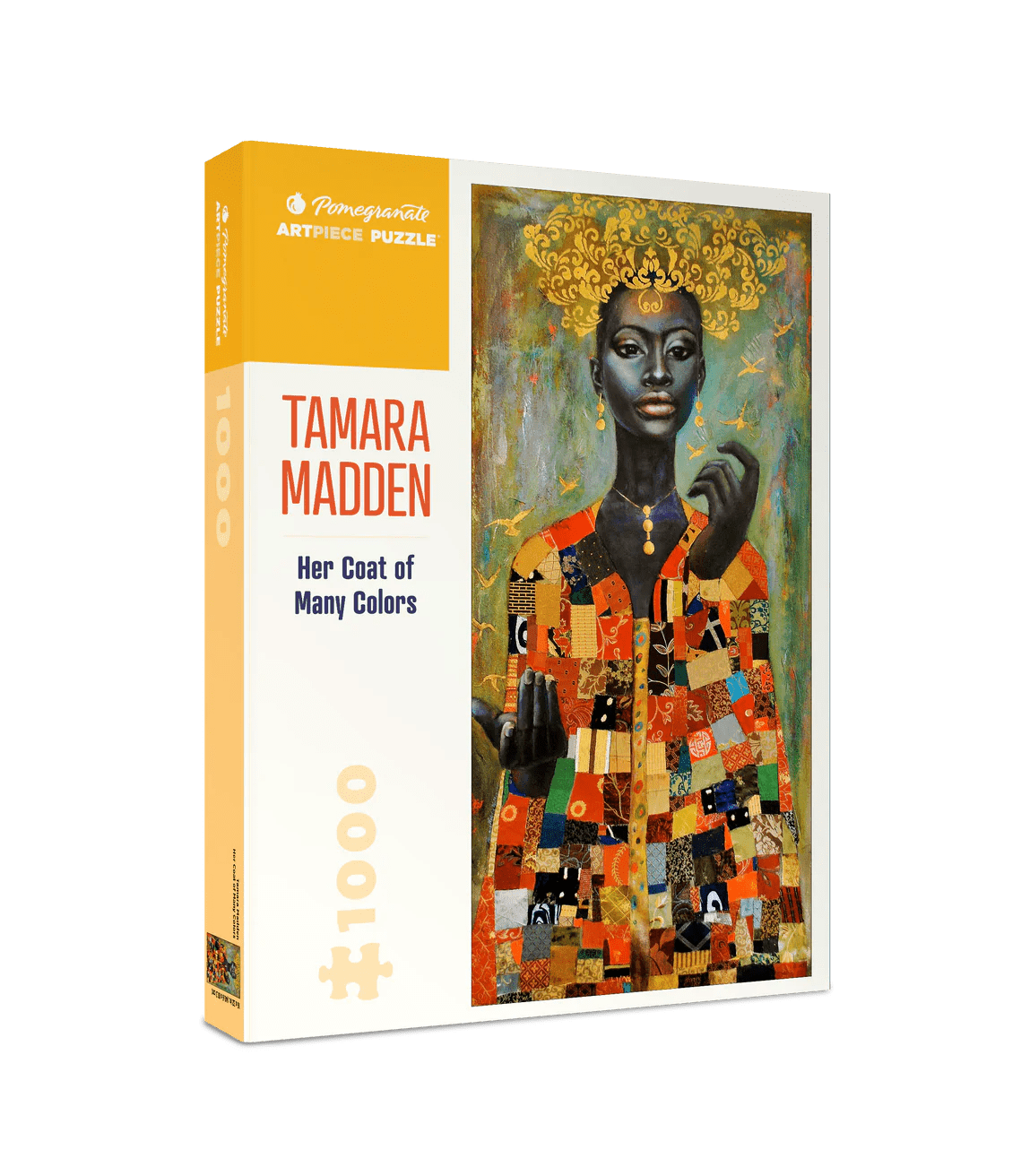 Tamara Madden: Her Coat of Many Colors 1000 - Piece Jigsaw Puzzle by Pomegranate - Pomegranate - Jigsaw Puzzles - The Puzzle Center -