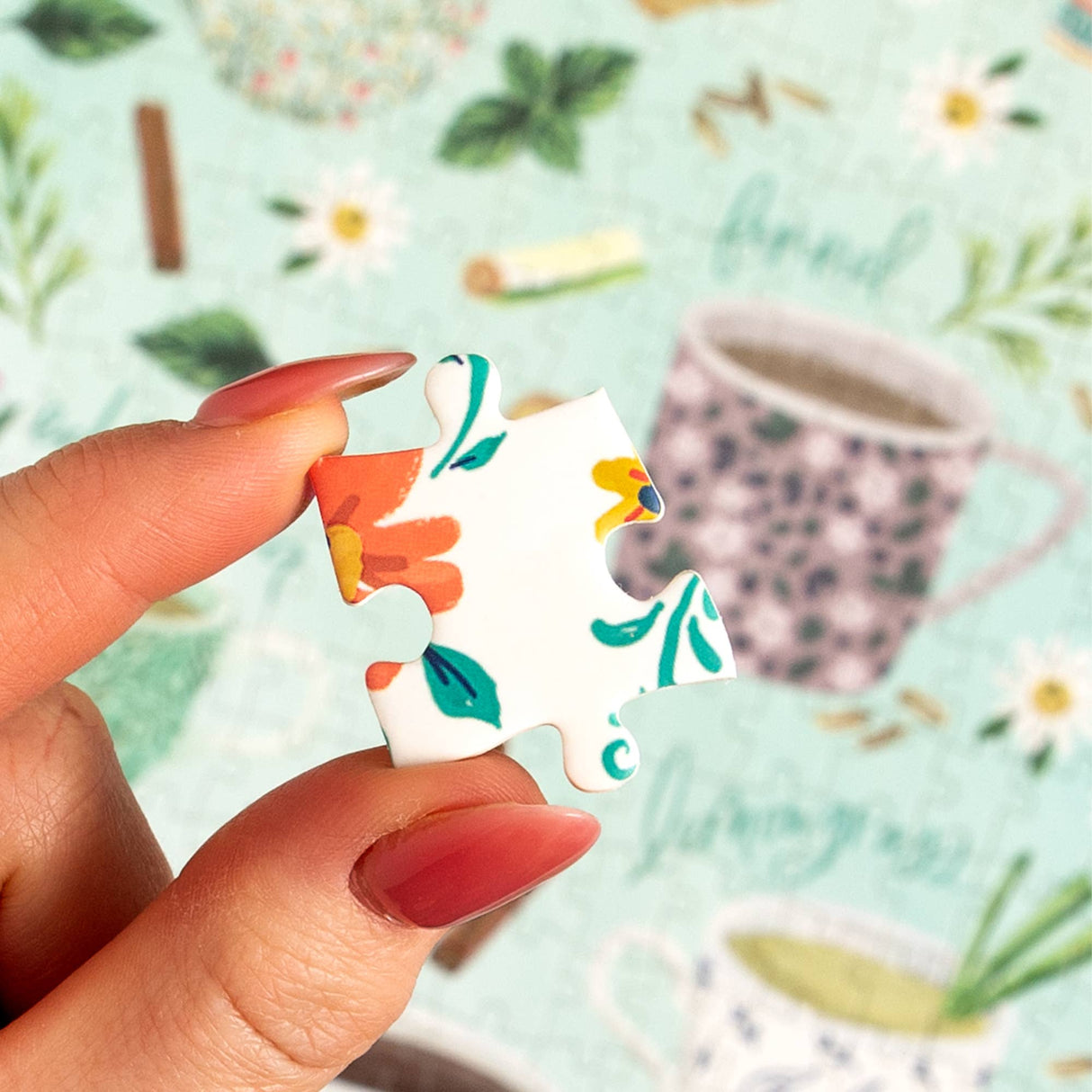 Tea Time 500 Piece Jigsaw Puzzle | 1Canoe2 - Jigsaw Puzzles - The Puzzle Center