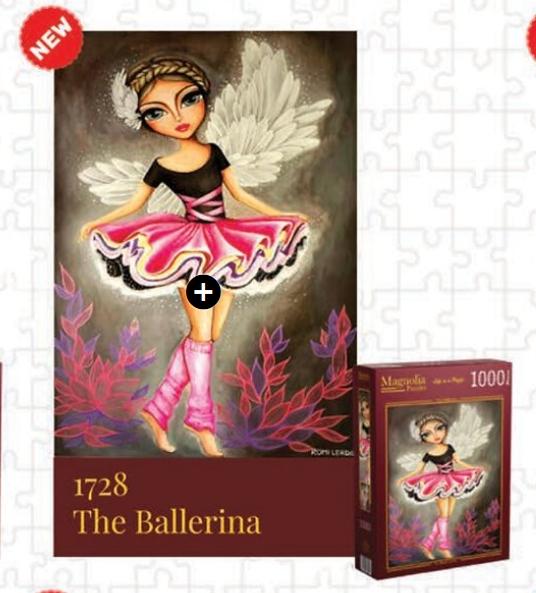 The Ballerina 1000 - Piece Jigsaw Puzzle by Magnolia - Magnolia - Jigsaw Puzzles - The Puzzle Center -