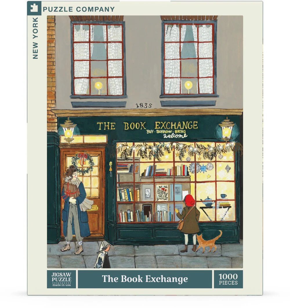 The Book Exchange 1000 Piece Jigsaw Puzzle | New York Puzzle Company - Jigsaw Puzzles - The Puzzle Center