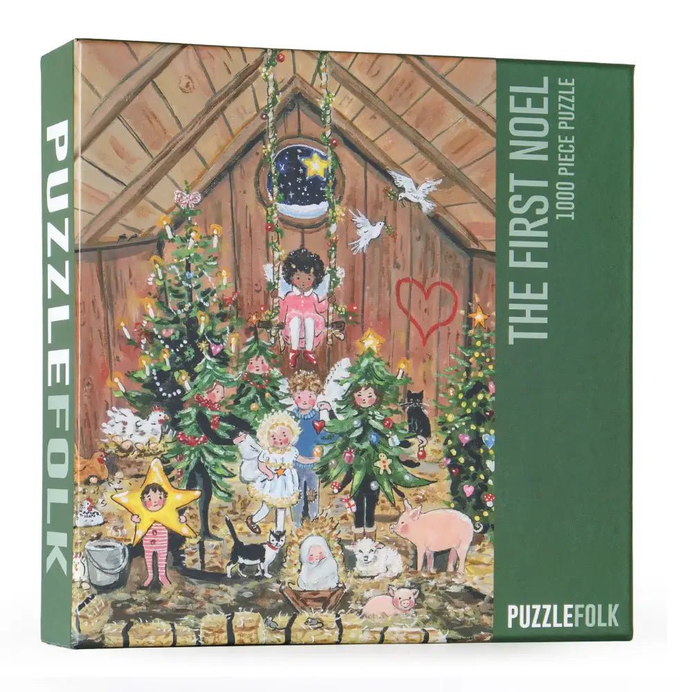 The First Noel 1000 Piece Jigsaw Puzzle by Puzzlefolk - Jigsaw Puzzles - The Puzzle Center