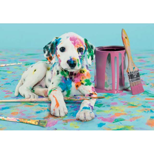 The Funny Dalmatian - 500 Piece Puzzle by Clementoni - Clementoni - Jigsaw Puzzles - The Puzzle Center -