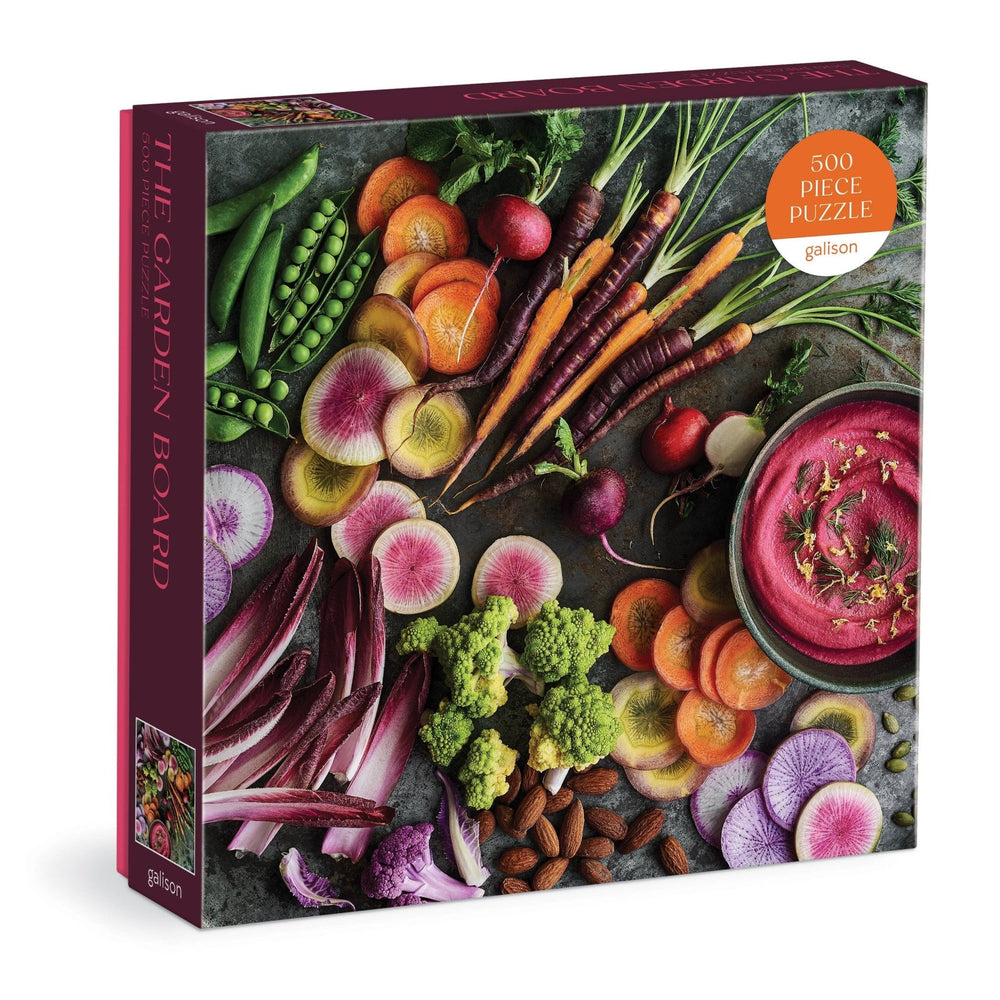 The Garden Board 500 Piece Puzzle by Galison - Galison - Jigsaw Puzzles - The Puzzle Center -